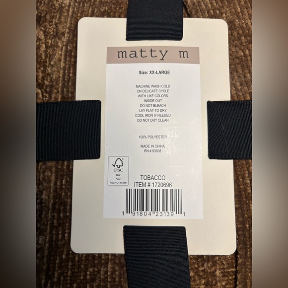 New Matty M Cardigan Size XXL Long sleeves Brown - Picture 4 of 12